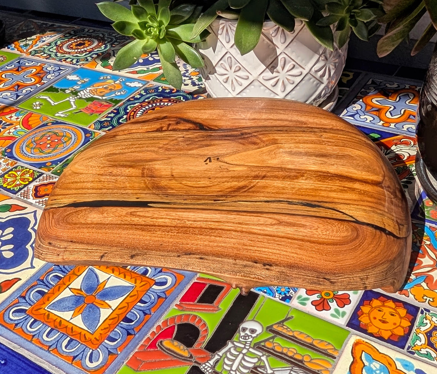 Colorado Natural Wood Platter