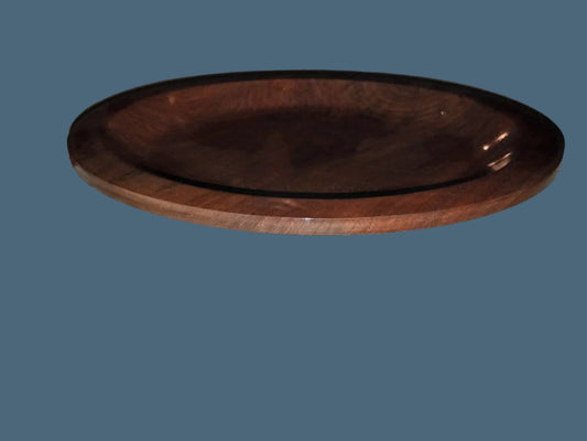 Walnut platter 15"