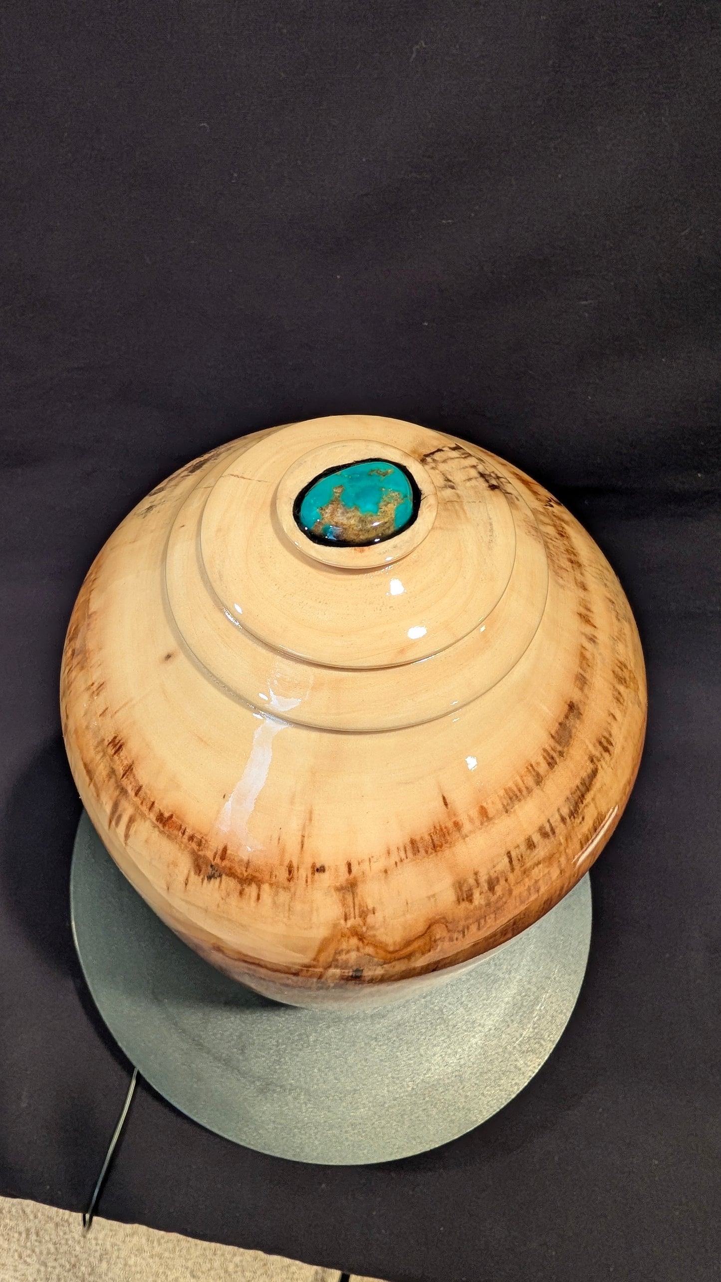 Aspen with Turquoise Urn