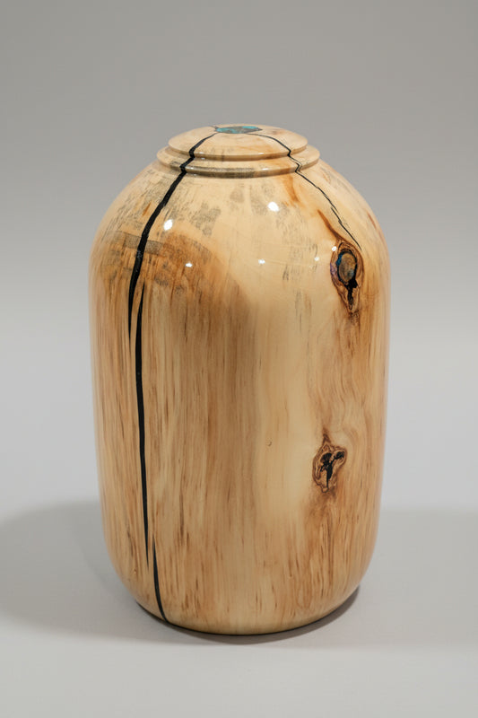 Aspen with Turquoise Urn