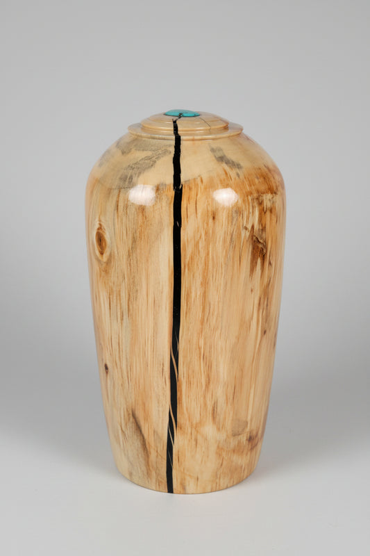 Aspen with Turquoise Urn