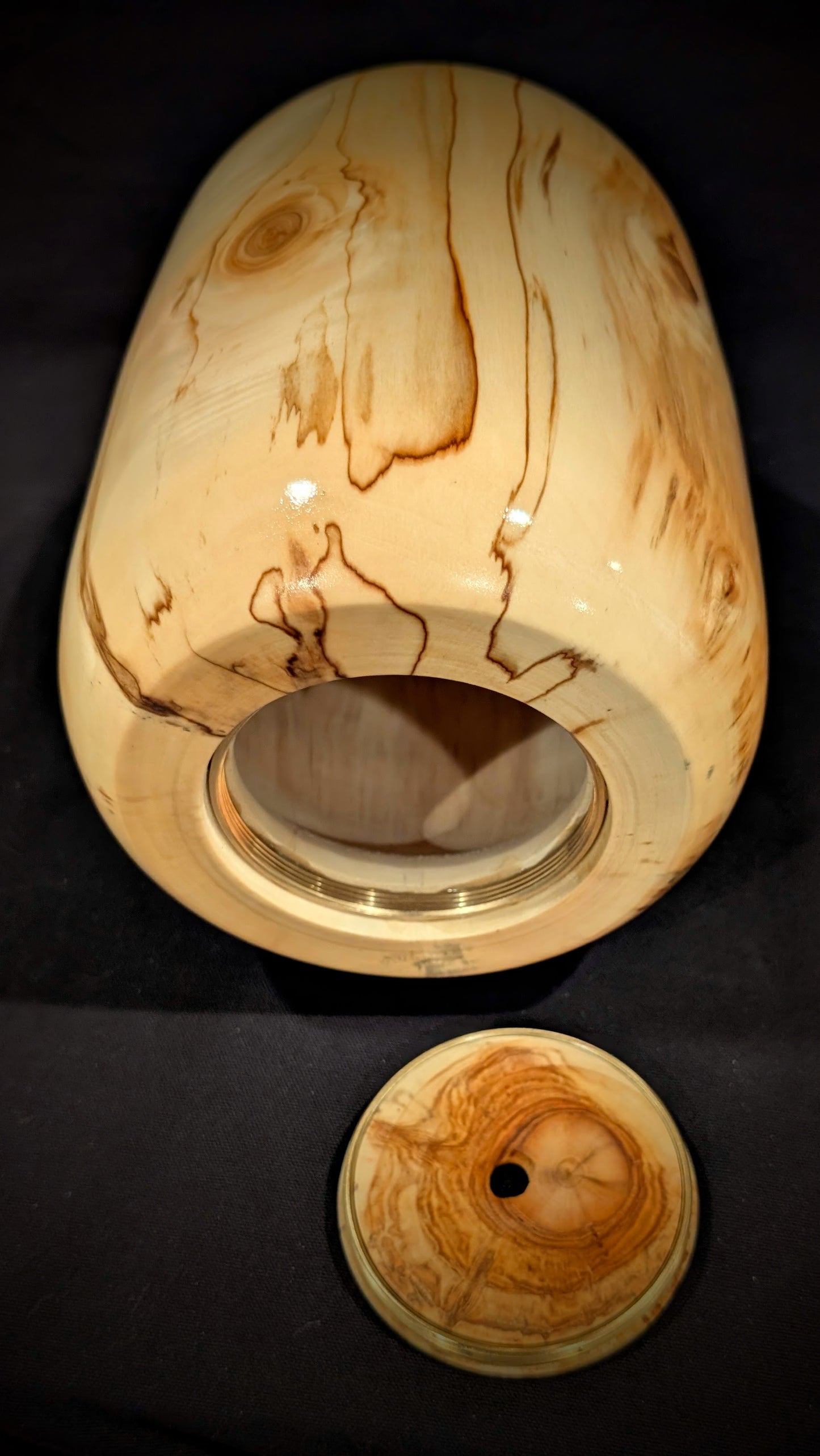 Aspen with Turquoise Urn