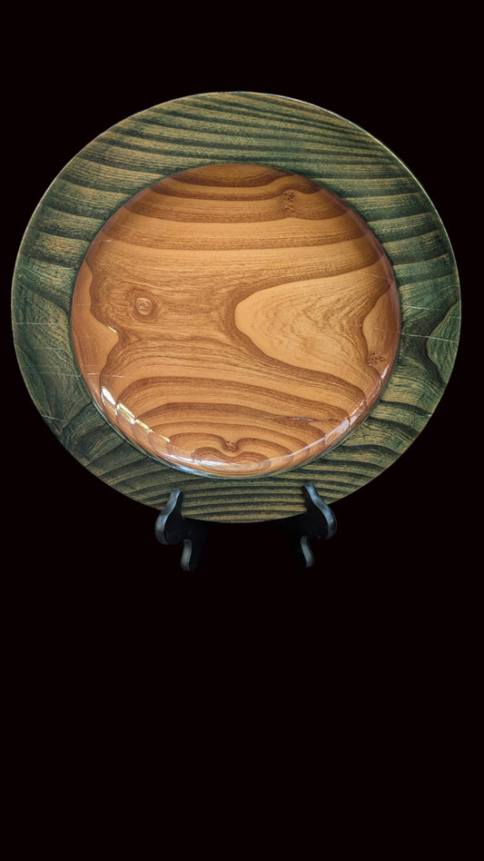 Colorado Russian Olive Platter with Green Tint