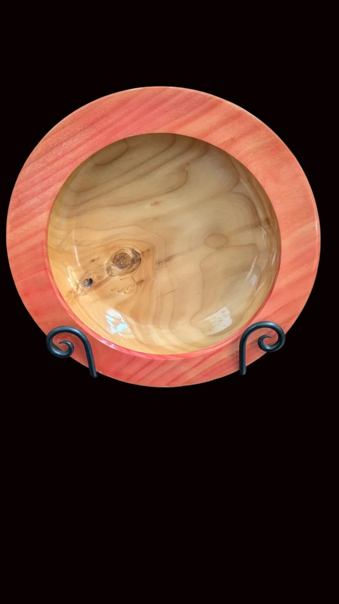 Colorado Maple Bowl with Red Tint