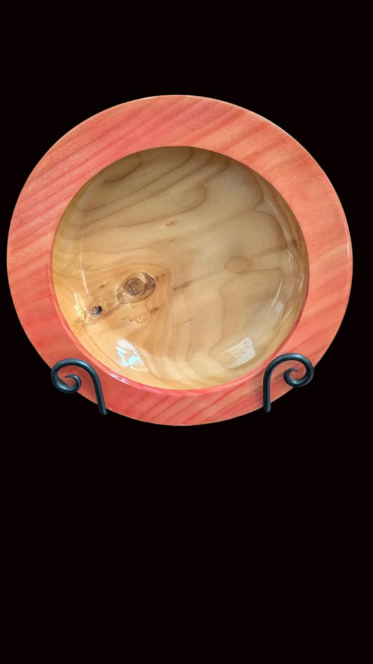 Colorado Maple Bowl with Red Tint