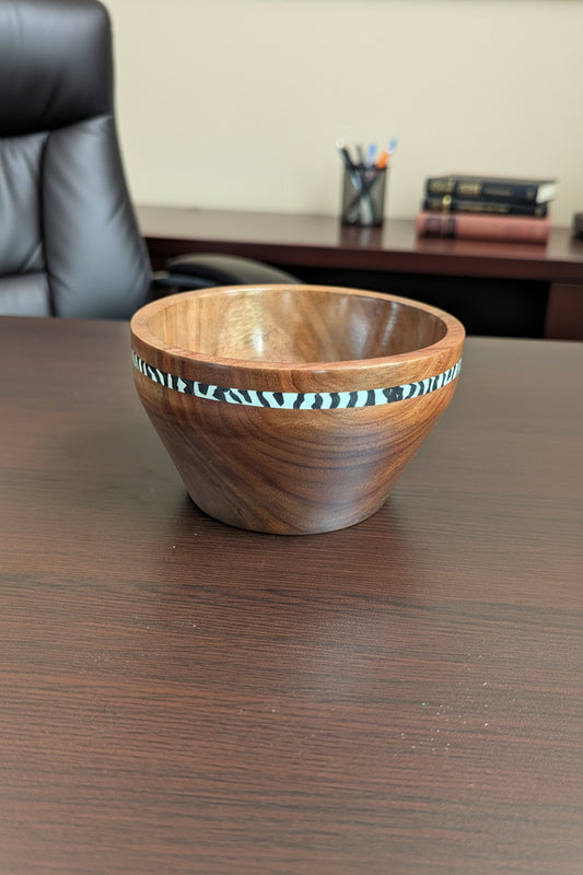 Colorado Walnut Bowl with Milliput Inlay