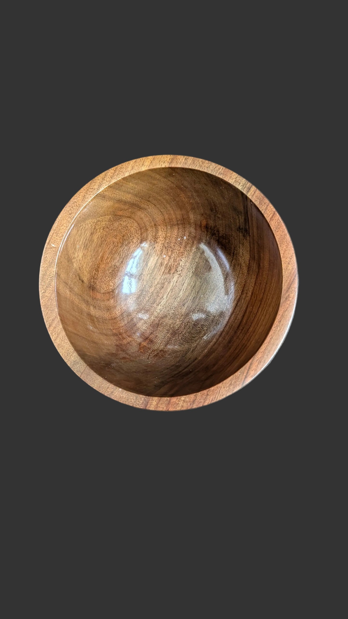 Walnut Bowl with Milliput Inlay