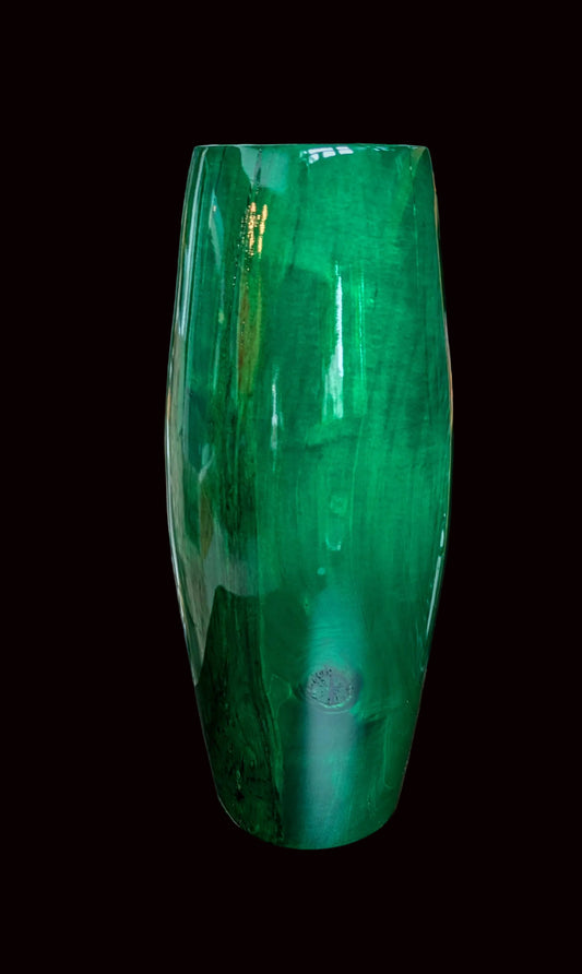 Aspen Vessel with Green Tint "Into the Forest"