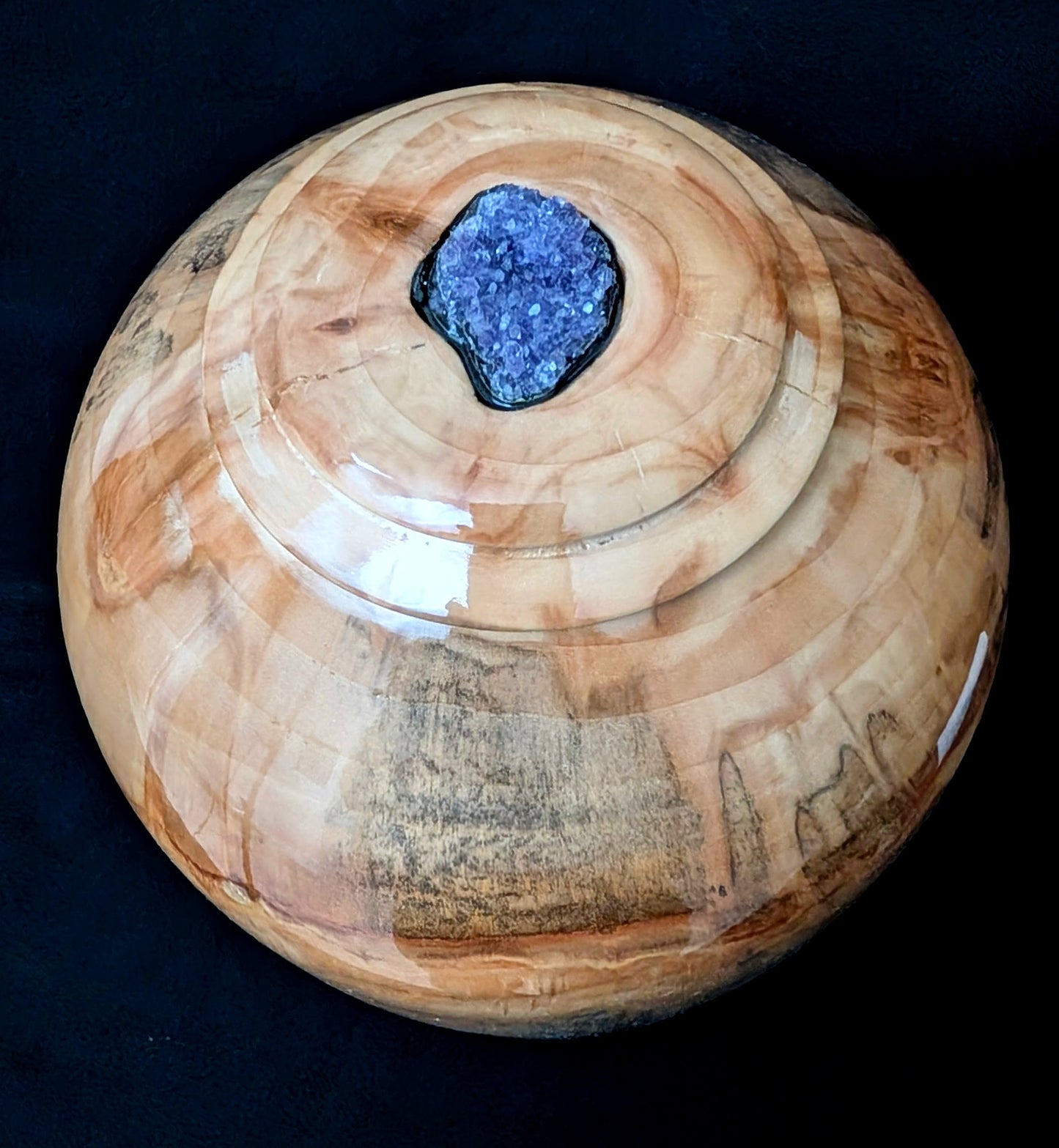 Aspen with Amethyst Urn